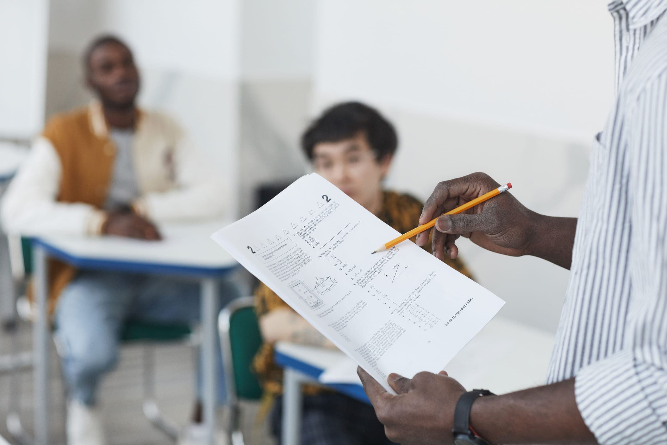 Exam academy classroom and study materials