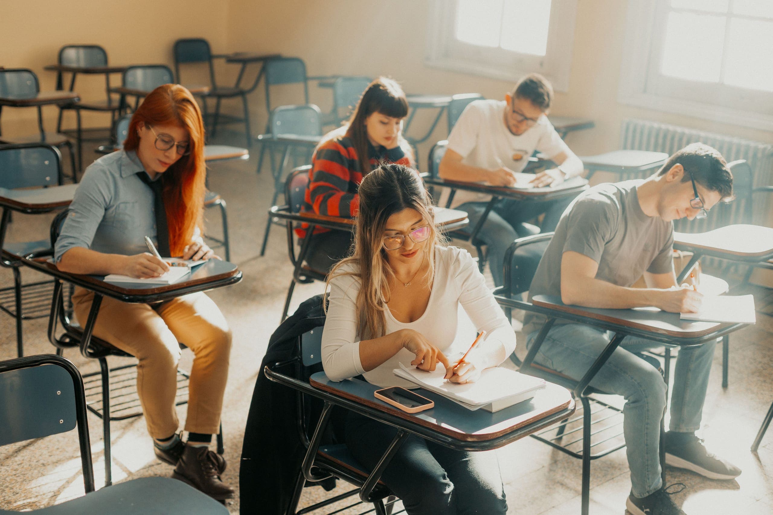 Exam academy classroom and study materials